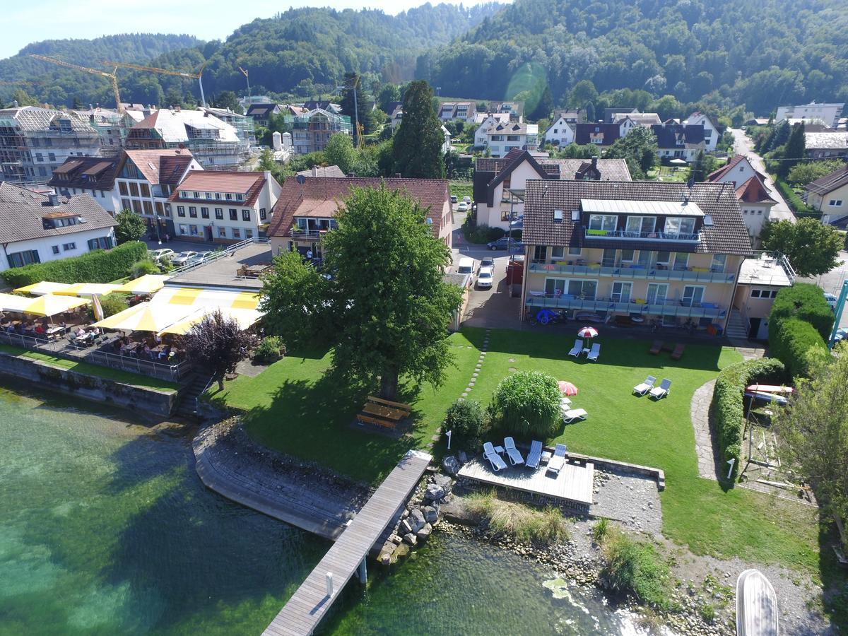 Hotel Pension Cafe Hasler ボートマン・ルートヴィヒスハーフェン エクステリア 写真